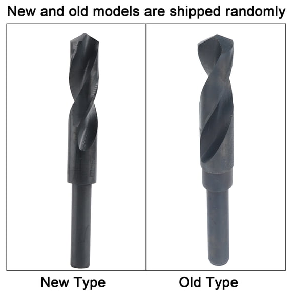 3/4 Inch HSS Twist Drill Bit 1/2 Inch Shank 118 Degree Point for Metal Steel Iron Aluminum Copper 75mm Cutting Length 19mm 2in black steel
