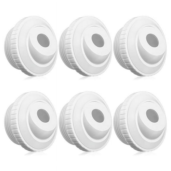 3/4 Inch Pool Jet Nozzles SP1419D Flow Inlet Fitting Opening Water Directional Pool Return Fittings with 1-1/2 Inch