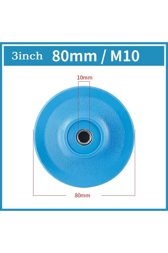 3/4 Inch Sanding Disc Backing Pad for Car Paint Polishing and Care