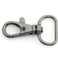 thumbnail image 1 of 3/4 Inch Trigger Snap Hooks Classic Swivel Lobster Claw Clasps Purse Lanyard Clip 20 Pack CSPS (Gunmetal), 1 of 8