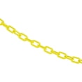 thumbnail image 1 of 3/4 Inch x 25 Feet Yellow Plastic Safety Chain, 1 of 9