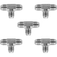 thumbnail image 1 of 3/4" JIC Male x 3/4" JIC Male x 3/4" JIC Male Tube Union Tee Joiner Corner/Elbow Hydraulic Fitting (5-PACK) | 2603-12-12-12, 1 of 3