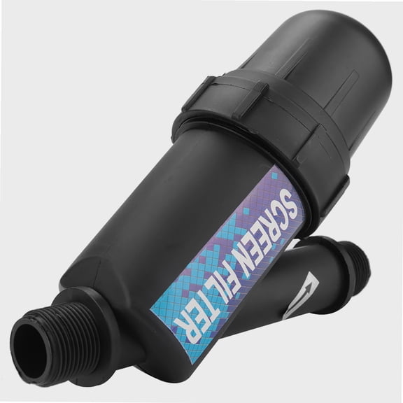 3/4" Large Capacity Mesh Screen Irrigation Filter Drip Irrigation Water Filter for Water Tank Pool Pump