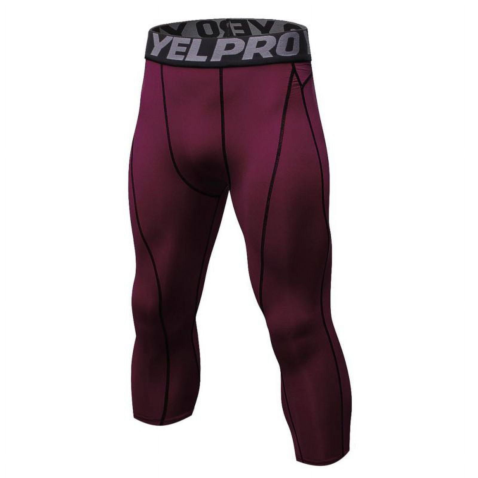 Burgundy clearance compression pants