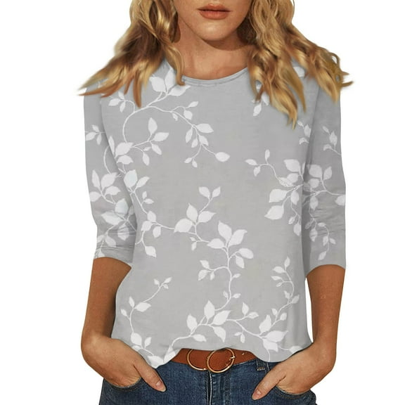 3/4 Length Sleeve Shirts for Women