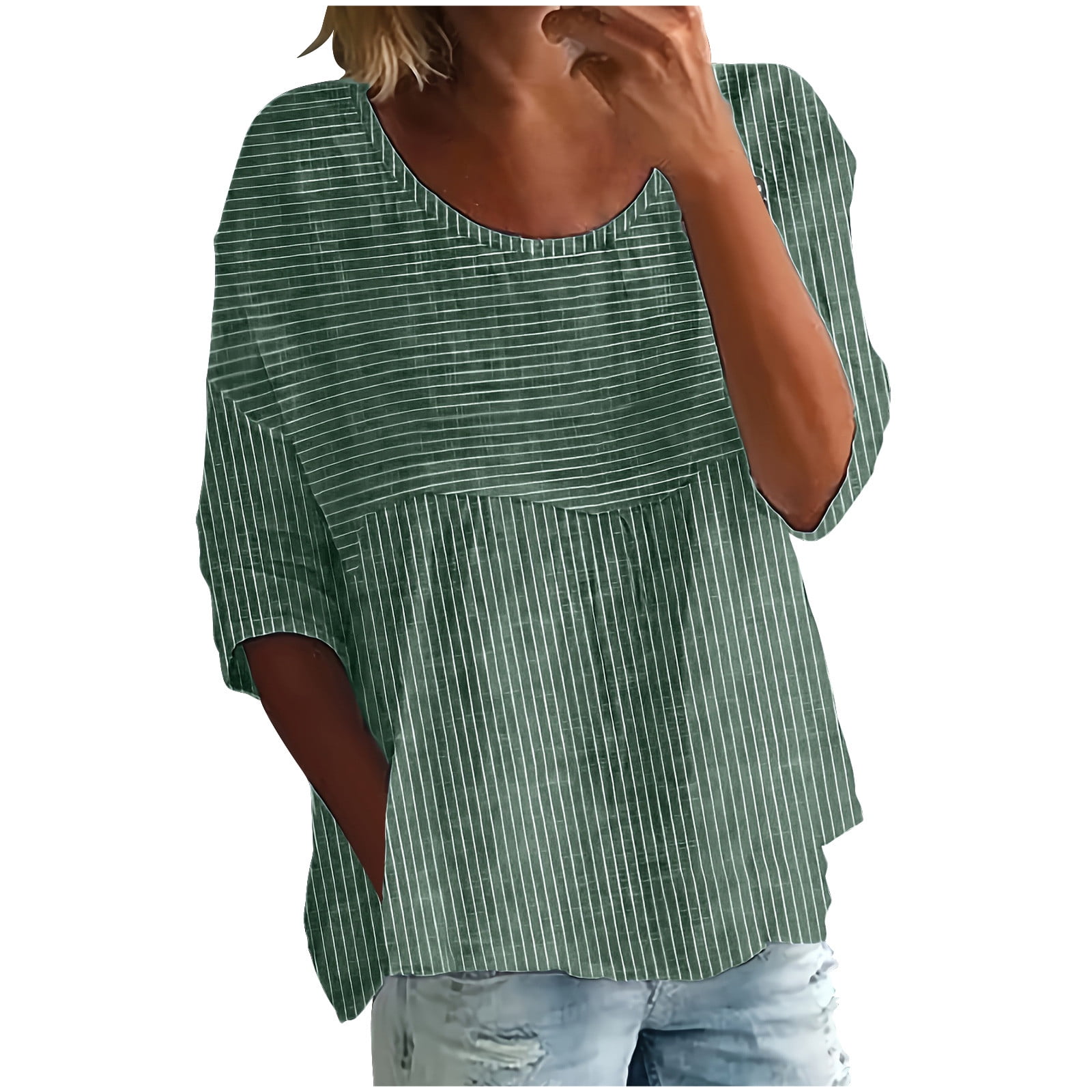 Oversized 3/4 Sleeve Top
