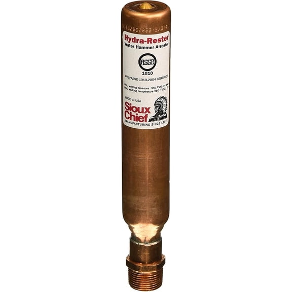 Sioux Chief Hydra-Rester 3/4 inch MIP Commercial Water Hammer Arrester - 653-B