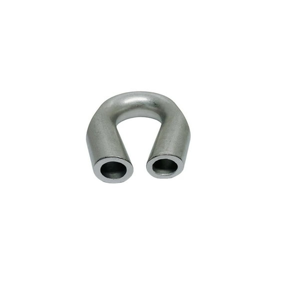 3/4" Marine Wire Rope Thimble Captive Tube Thimble Stainless Steel T316