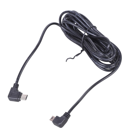 3.4 Meter Right Angled Type C to Mini USB Charging Cord 5V Power Supply Wire