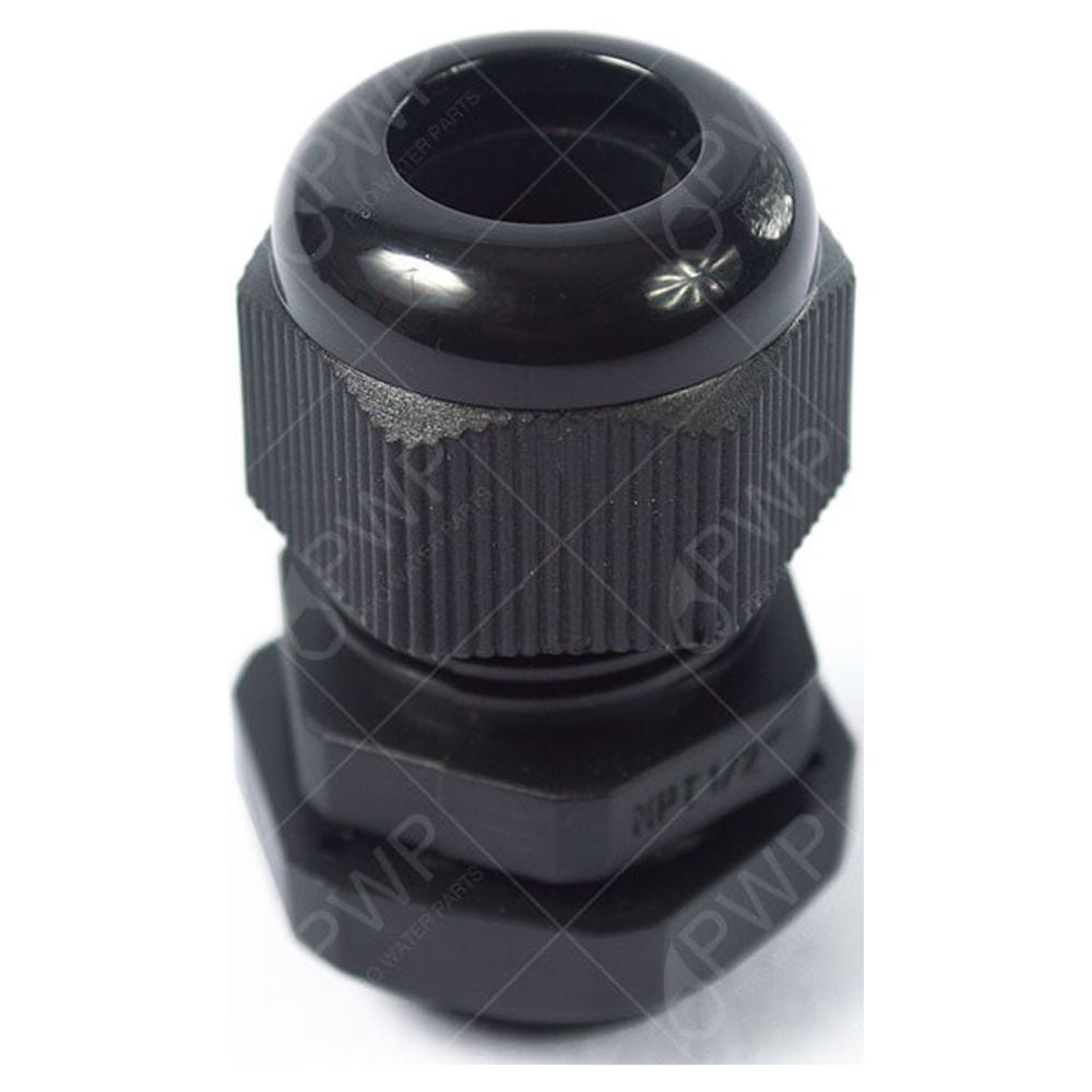 3/4" NPT Black Nylon Cable Glands WIth Gasket and Lock-Nut 100 Pack - image 1 of 2