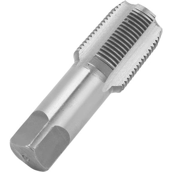 3/4" NPT Pipe Tap, Thread Repair Machine Tap Silver HSS Standard Tapping Tool