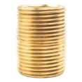thumbnail image 1 of 3/4" NPT X Male Close Pipe Nipple Threaded Brass Fitting Pipe Connector Single, 1 of 1