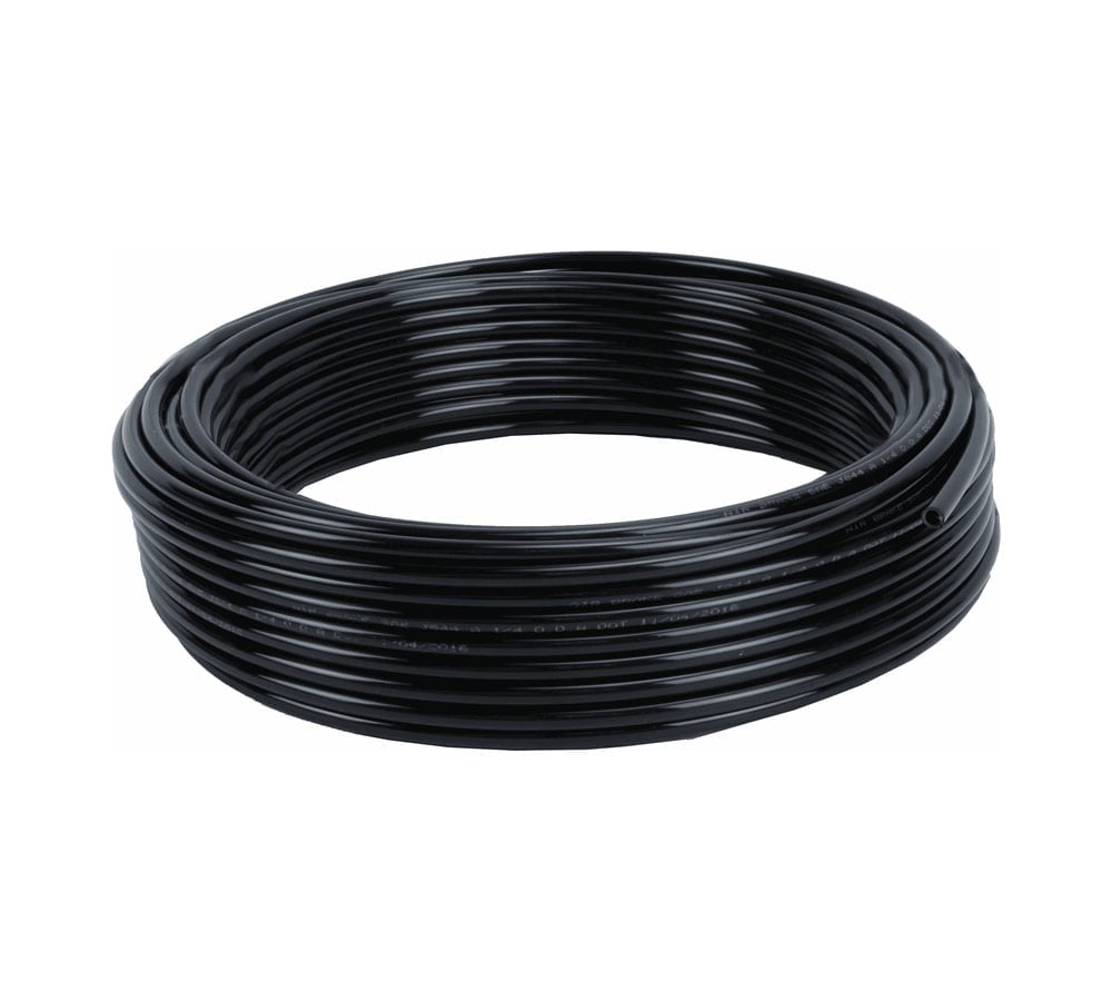 3/4" OD x 500' Black Nylon Air Brake Tubing - Pneumatic Nylon Air Line Hose for Air Brake System