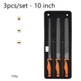 thumbnail image 1 of 3 4 Or 5pcs/Set Mini Metal Rasp Needle Files Set Wood Carving Tools for Steel Rasp Needle Filing Woodworking Hand File Tool (10 inch 3pcs), 1 of 7