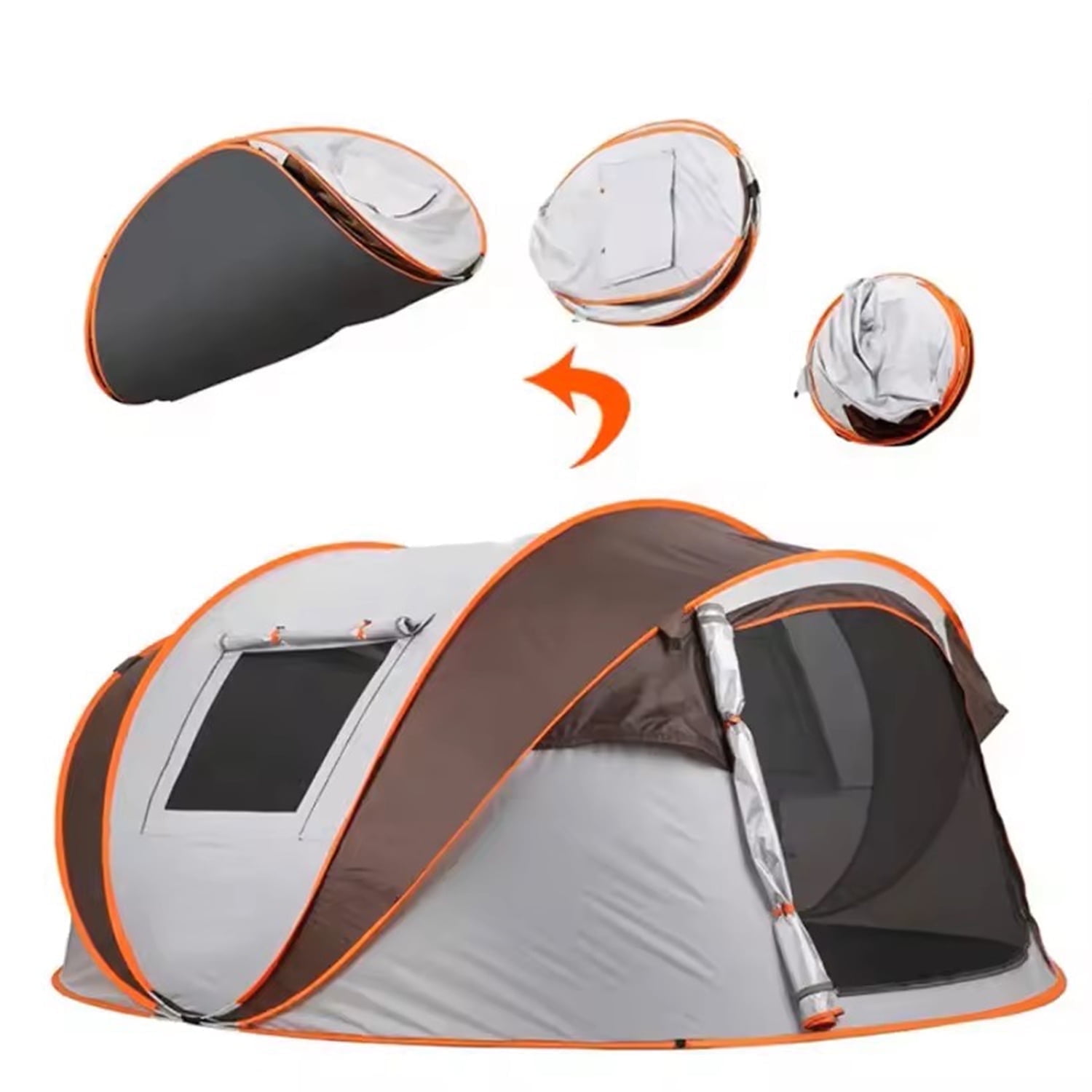 Mapskey 3 4 Person Tents for Camping Portable Waterproof Large Glamping Tents for Outdoor Family Hiking Beach Backpacking
