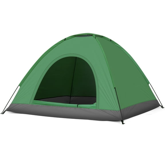 3-4 Person Camping Dome Tent (Army Green)