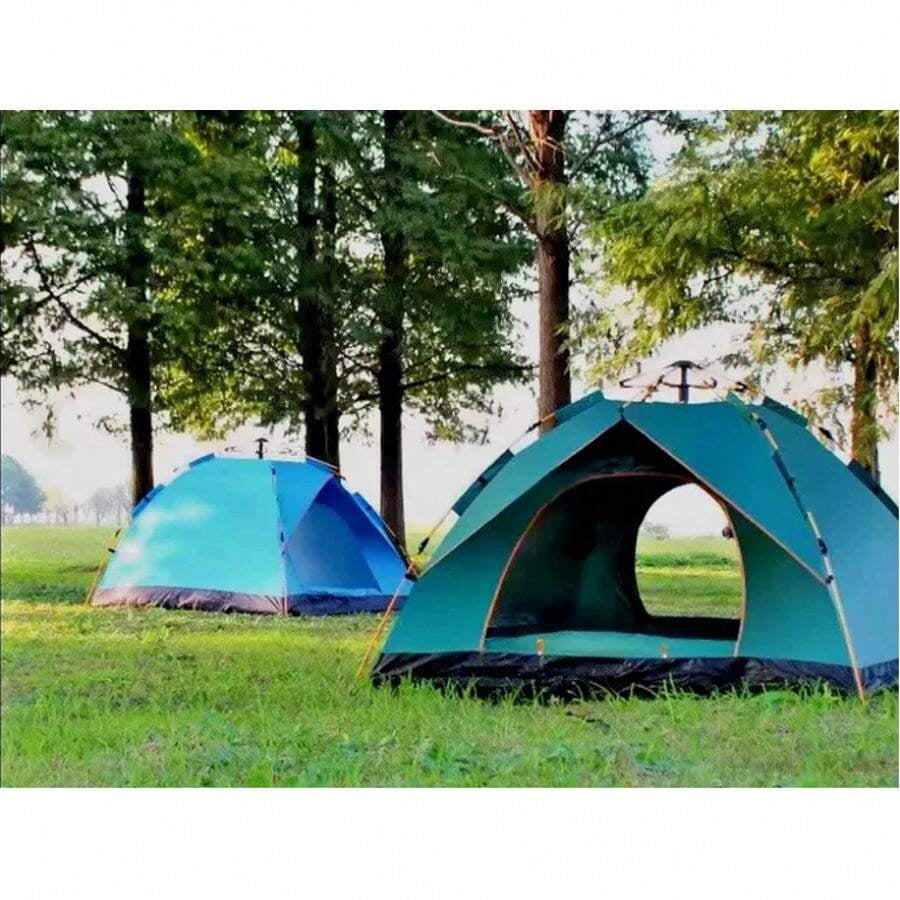 3-4 Person Pop Up Tents Waterproof Windproof Instant Tent For Camping Hiking