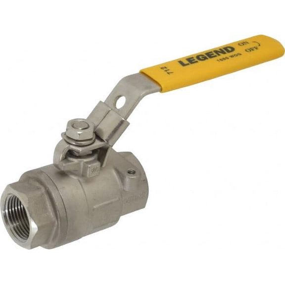 3/4" Pipe, Full Port, Stainless Steel Standard Ball Valve