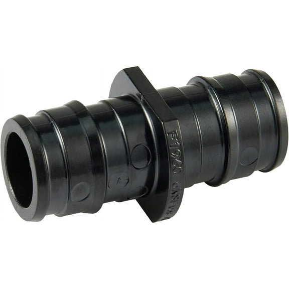 3/4" Poly PEX A Expansion Fitting,50 Pack Straight Coupling PPSU PEX F1960 Fittings,3/4Inch Pex Plastic Coupler Fitting for Pex-A Pipe Connection