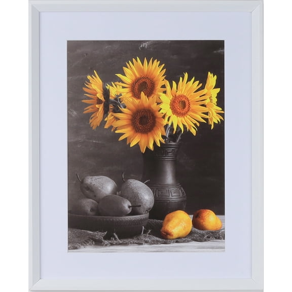 3/4" Polystyrene Beveled Architect Modern Picture Frame - by WholesaleArtsFrames-com. 27x41 1623 Series - White - Made In USA