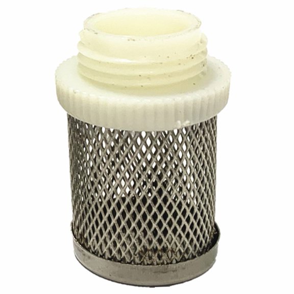 3/4 Pump Rain Suction Strainer Stainless Steel Basket Hose Filter Garden 3/4Inch Smile Home