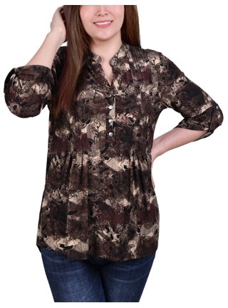 NY Collection Womens Tops in Womens Clothing - Walmart.com