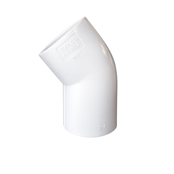 PVC 45 Degree Elbow 3/4 in, Schedule 40 Socket Fitting for Plumbing, Irrigation & Water Systems, 5-Pack