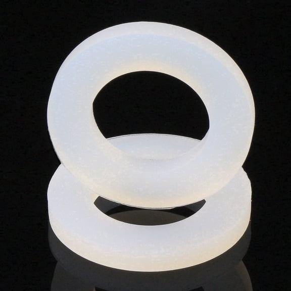 3/4" Silicone Rubber Gasket Washers, 20 Pack Sealing O-Rings for Faucet, Shower & Garden Hose