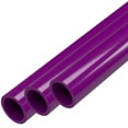 thumbnail image 1 of 3/4" Size Furniture Grade PVC Pipe, 40", Purple (3-Pack), 1 of 2