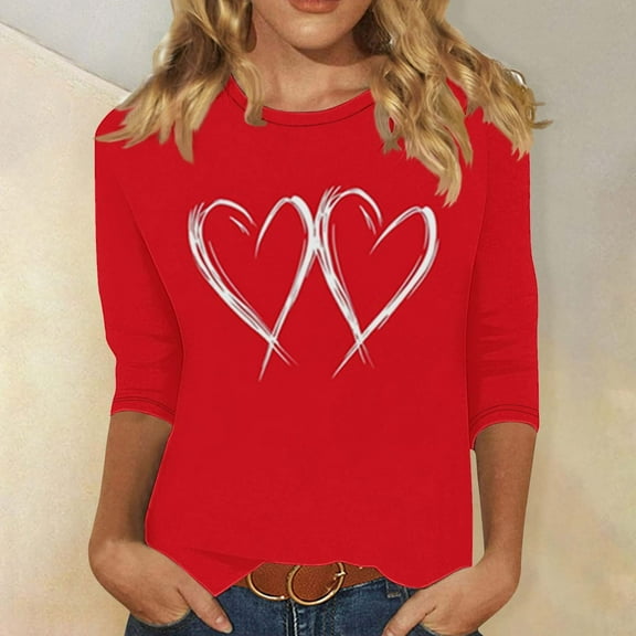 3/4 Sleeve Shirts for Women 3 Pack Pack Loose Shirts Summer Womens Plus Womens Tops Casual Trendy Tshirts Shirts for Women Plus Size Bulk my items