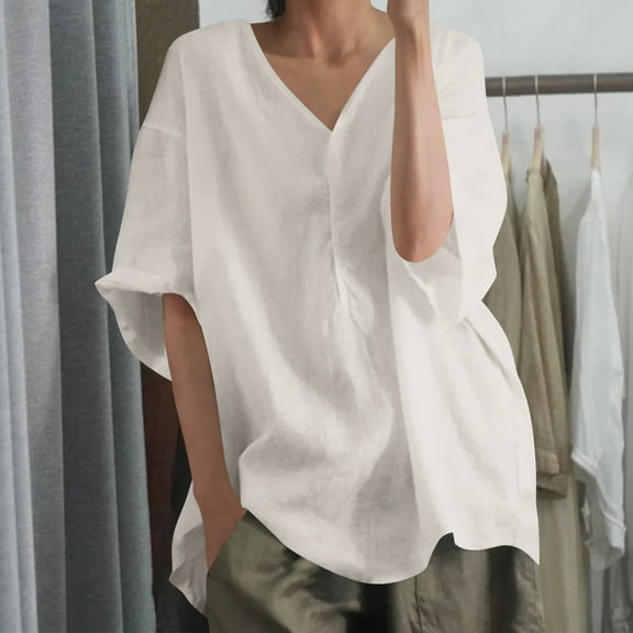 3/4 Sleeve T Shirts for Women Womens Summer Shirt Dressy Casual Work Tops for Women Summer Plus Size Tee Shirts my orders