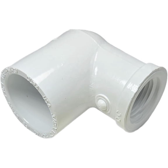 (10 pack) 3/4 Socket x 1/2 FPT Reducing Elbow Secure 90 Turn for PVC & Pipe Thread Connections | Easily Make a 90 Turn in Your Plumbing or Irrigation System
