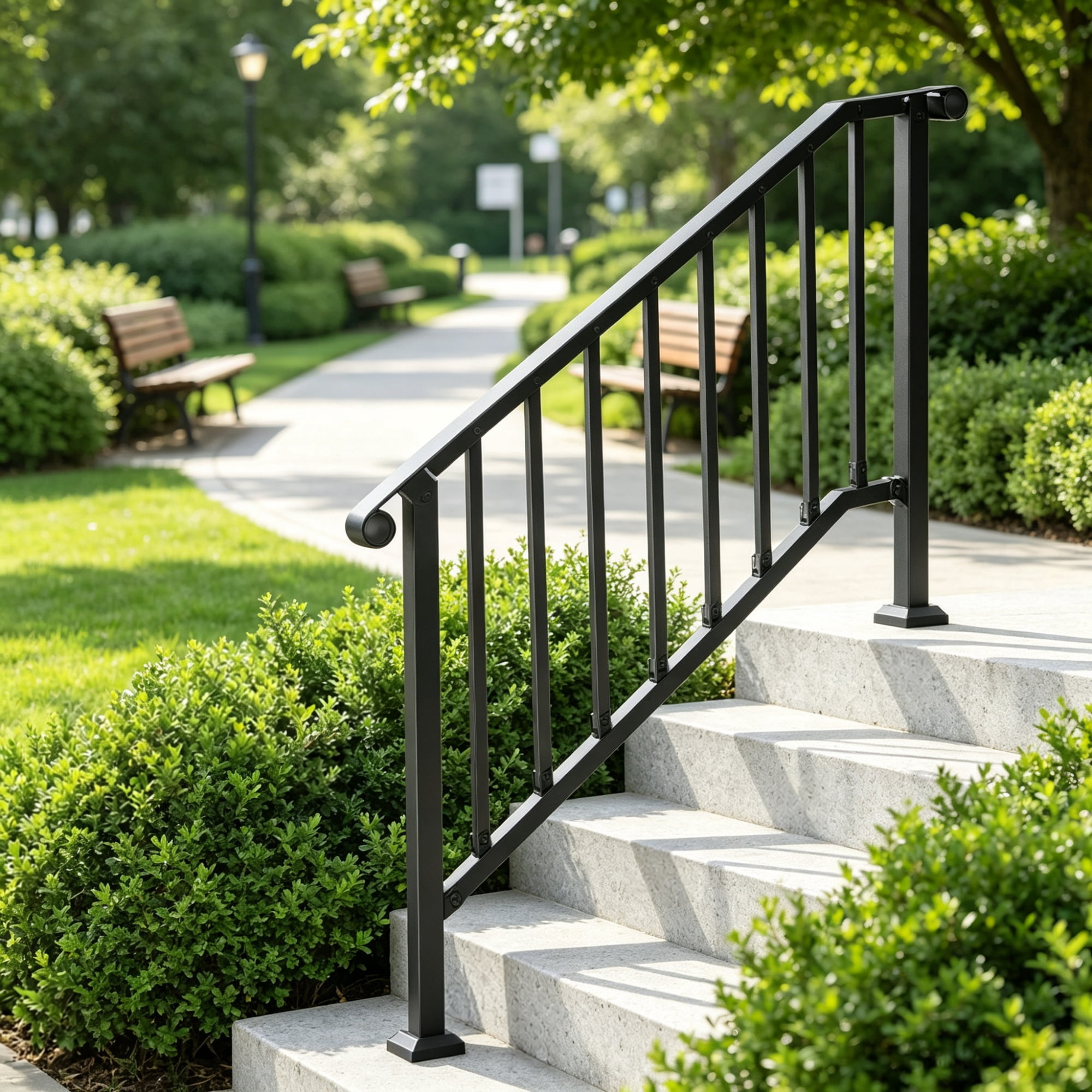 3-4 Step Stair Handrail Kit