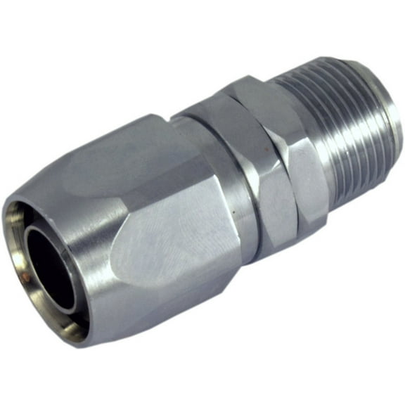 3/4" Swivel Connector 360° Spinning Range for Fueling Nozzles Male Compression Hose Free Rotation