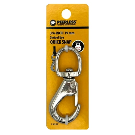 3/4" Swivel Eye Quick Snap, Peerless Chain, #4711438