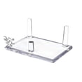 thumbnail image 1 of 3.4" Three-Peg Acrylic Display Stand for Fossils, Minerals, Rocks, and Geodes, Qty: 1, 1 of 3