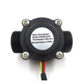 thumbnail image 1 of 3/4" Water Flow Sensor 2.0MPa Hall Sensor Turbine Flowmeter DC5~18V Control Liquid Flow ,Durable Build, 1 of 5