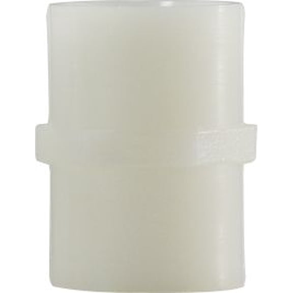 3/4 White Nylon Coupling, Plastic Pipe Fittings, Plastic Fittings