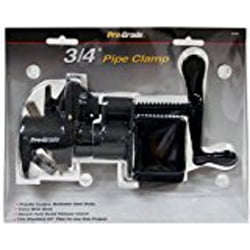 3/4" Wood Gluing Pipe Clamp Quick Release Heavy Duty Wide Base Woodworking Pro