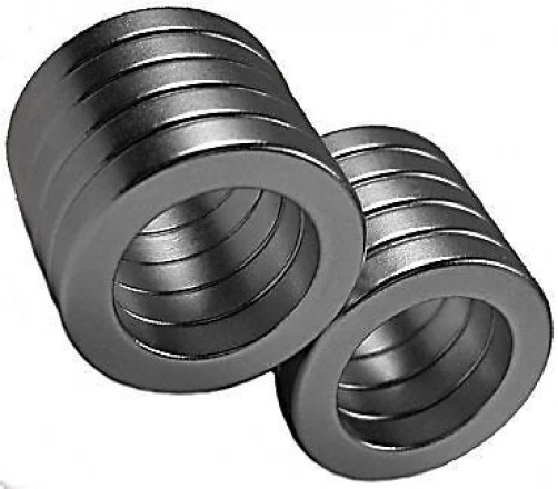 3/4" X 1/2" X 1/8" Rings - Neodymium Rare Earth Magnet, Grade N48