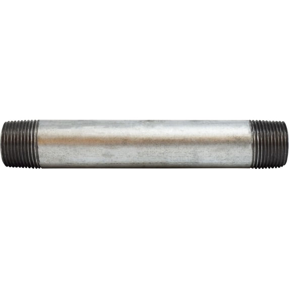 3/4 X 30 Galvanized Steel Nipple, Galvanized Sch 40 Steel Nipples, Nipples and Fittings