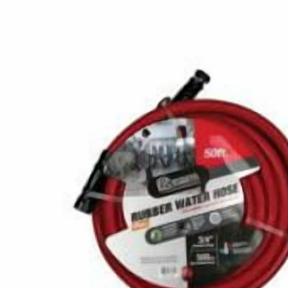 3/4" X 50' X150PSI Red Water Hose W/ Fit