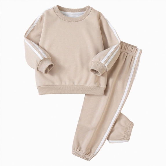 3-4 Years Toddler Baby Boy Clothes Fall Winter Outfits Long Sleeve Sweatshirt Casual Pants Set 2PCS Set 18M 24M 3T 4T 5T