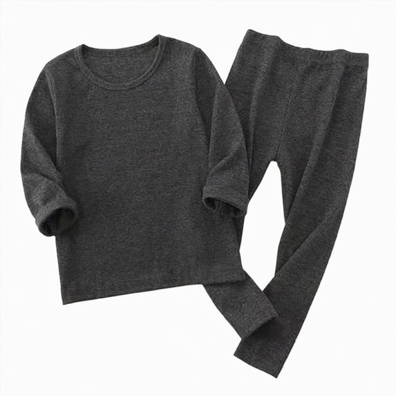 3-4 Years Toddler Boys 2 Piece Basic Outfit Set Long Sleeve Tee and Pants
