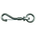 thumbnail image 1 of 3/4" Zinc Plated Steel Swivel Eye Spring Snap Hooks (10 pcs.), 1 of 1