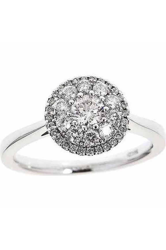 3/4-carat T.w. Round White Diamond 14-ca