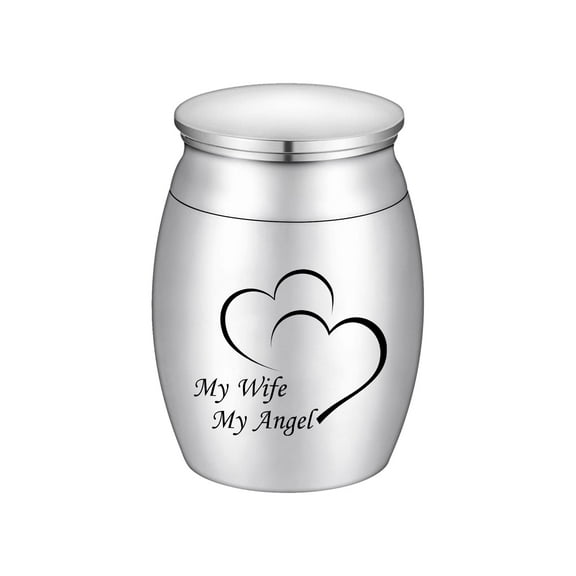 3*4 cm Small Cremation Keepsake Urn for Human Ashes Miniature Memorial Urn for Memorial Wife