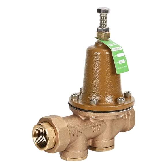 3/4 in Female Threaded Union Brass Water Pressure Reducing Valve