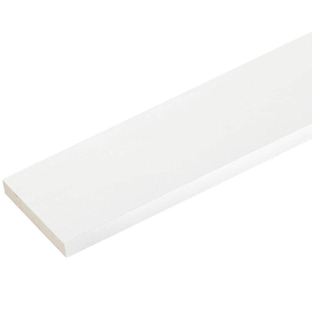 3 4 In X 7 1 4 In X 8 Ft White Pvc Trim 3 4 In X 7 1 4 In X 8 Ft White Pvc Trim
