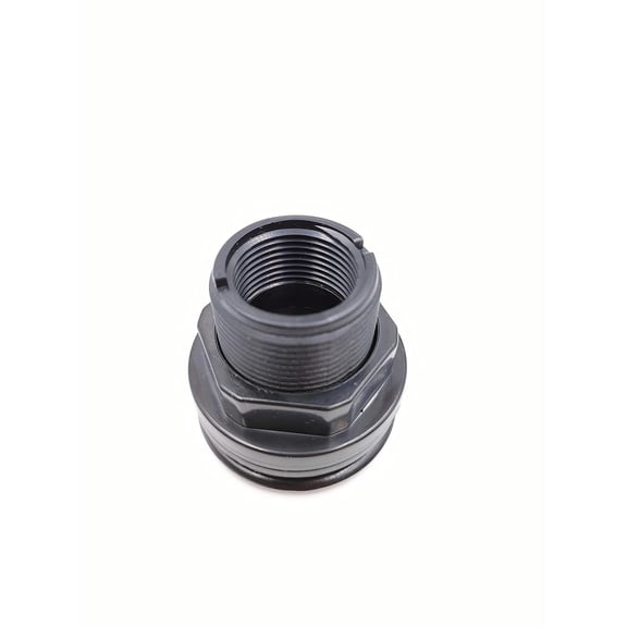 ", 3/4 inch Bulkhead ABS Threaded x Threaded NPT Standard 2-Pair (4-Pack) NB...